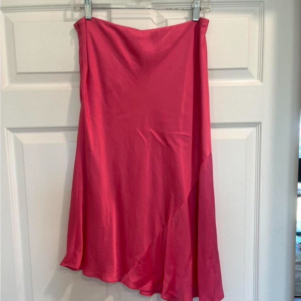 Helmut Lang Pink Midi Skirt